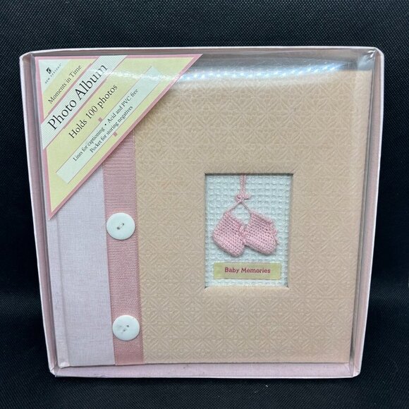 New in box New Season's Moments In Time Baby photo album - Picture 1 of 5